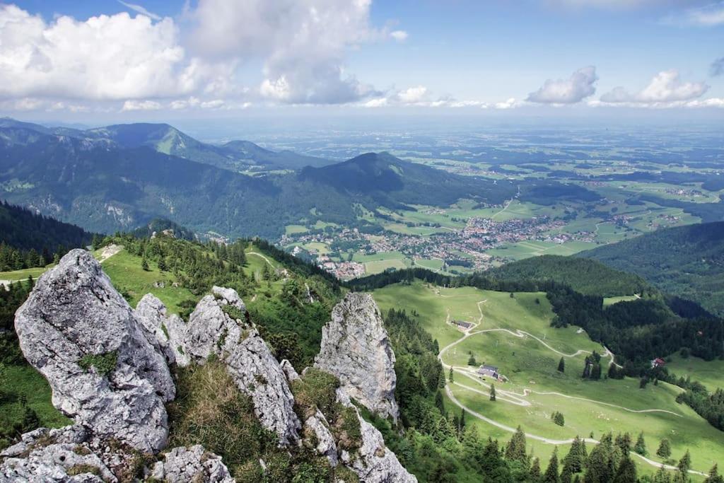 Apartmán Kampenzeit Loft Mit Traumhaftem Panoramablick Aschau im Chiemgau Exteriér fotografie